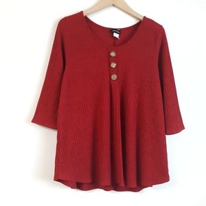 💥50% off bundles💥 Ribbed swing top